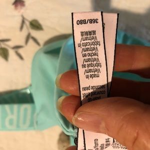 2 bras one of which is a victoria secret. 36-38